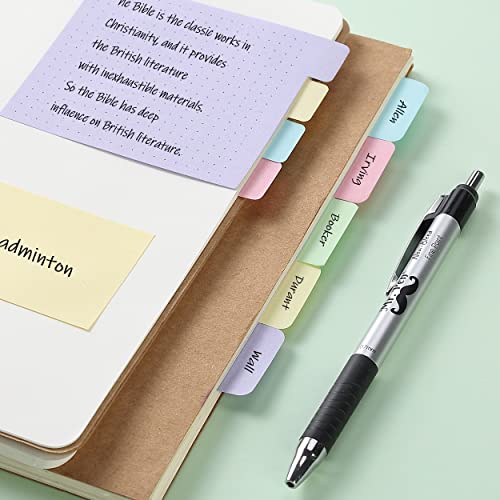 Mr. Pen- Sticky Notes Set, 820 Pack, Ruled - color: Pastel, size: 1 Set (Pack of 2)
