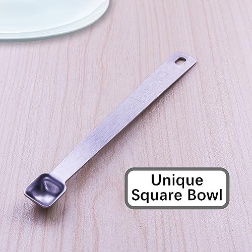 2PCS 1/16tsp(0.3ml) Tiny Measuring Spoon, Small Teaspoon for Tiny Amounts - size: 1/16tsp|0.3ml