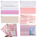 Disposable Nail Supplies Kits(350pcs50set-pink) - size: 350pcs50set-pink