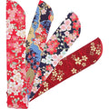 Japanese Fan Cover Silk Folding Hand Fan Sleeve Protective Carrying Case Pouch for Handheld 3.7X0.65 Inch Lightweight Storage Bag