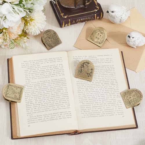 CRASPIRE Angel Fairy Journal Metal Clip Vintage Travelers Notebook Book Bill Binder Clips Holder Alloy Antique Bronze Decorative Travelers for TN Travelers Art Reading Decoration Accessories - style: Angel Fairy