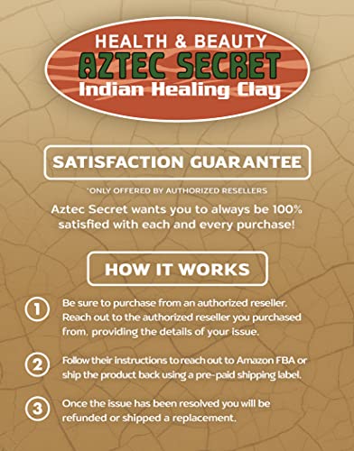Aztec Secret – Indian Healing Clay – Deep Pore Cleansing Facial & Body Mask – The Original 100% Natural Calcium Bentonite Clay – New Version 2-32 Oz (Pack of 1) - size: 32 Ounce (Pack of 1)