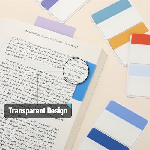 Mr. Pen- Sticky Index Tabs, 500 Pcs, 21 Sets, Colorful - color: Winter
