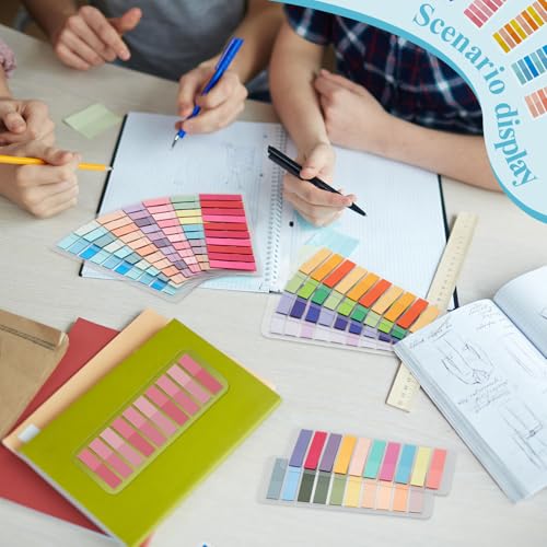 ReliThick 8000 Pcs Annotation Tabs, 40 Colors Writable Sticky Tabs for Book - color: Soft Pastels
