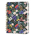 Lined Spiral Journal Notebook for Work A5, 160 Pages, Flower Garden - color: Flower 1
