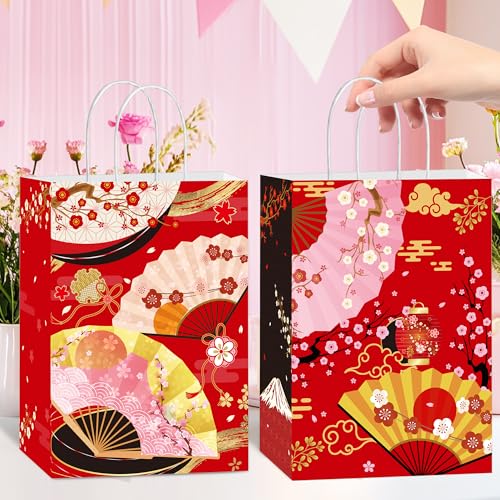 EoBeCy 16Pcs Japanese Gift Bags