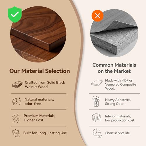 Black Walnut Lockable Jewelry Box with Feet, 3 Layer Wooden Case for Women - color: 3 Layer Full Lock with Feet