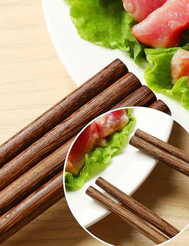 4 Pairs Long Cooking Chopsticks Extra Long Stainless Steel (15.3*16.5 Inch)