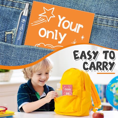 Yeaqee 72 Pcs Motivational Pen Notepad Gifts Bulk Set, Uplifting - style: Uplifting