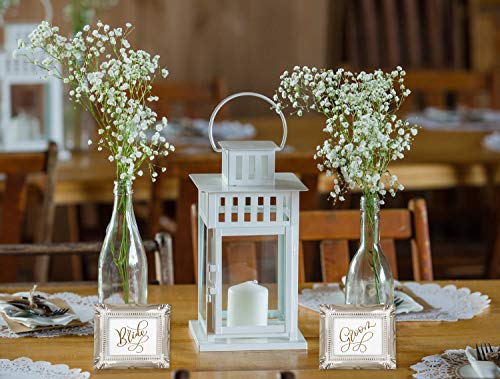 MCS Wedding Photo Frame/Placecard Holder, Rustic Brown, 24Pk - color: Rustic Brown