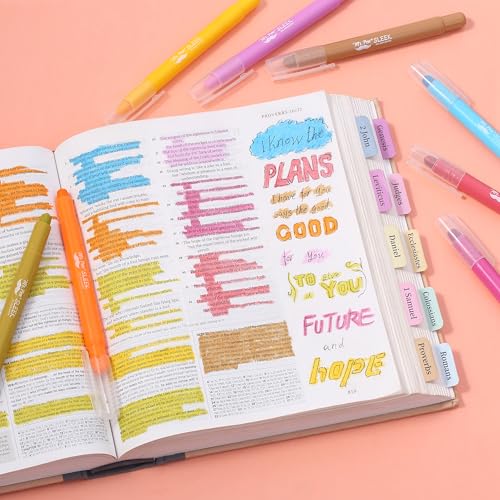 Mr. Pen- No Bleed Gel Highlighters, Dark Sunshine & Smiles, 8 Pack - color: Dark Sunshine & Smiles, size: 8 Pack