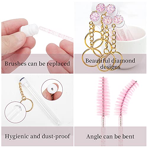 24Pcs Eyelash Extension Aftercare Kits - color: crystal #1