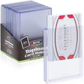 BCW 240 Pt Thick Card Topload Holders for Relic and Patch Cards, 10 Count - color: 240 Pt. / 7 Mm