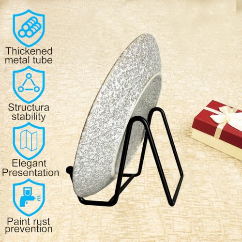 4PCS Iron Plate Stands for Display 3 Inch, Metal Frame Holders for Picture - size: 4PCS 3IN
