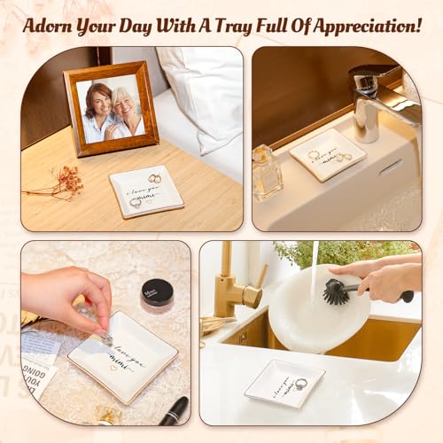 Mimi Gifts Ring Dish I Love You Mimi Jewelry Tray Grandmother Present - color: Mimi