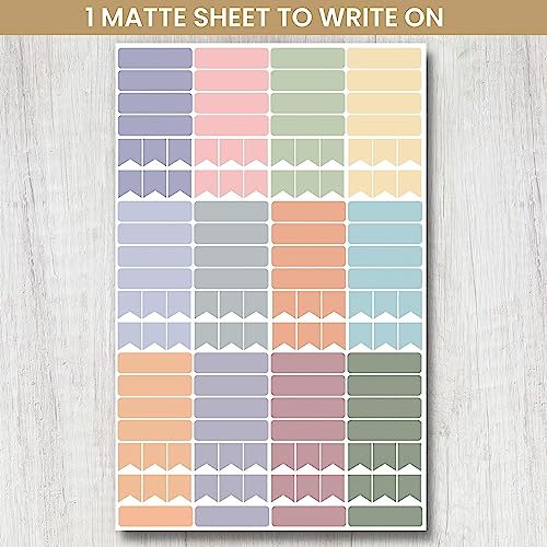 bloom daily planners Bright & Colorful Calendar Essentials Planner Stickers - 8 Sheets, 1629 Stickers Per Pack! - Color Coordinating Monthly Headings, Dates, Icons, Etc. - Happy Seasons - color: Happy Seasons