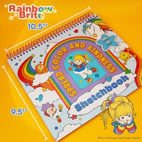 Horizon Group USA Sketch & Activity Book, Rainbow Brite, 20 Pages - color: Rainbow Brite, 20 Pages