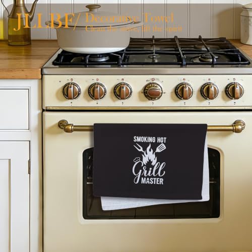 Grillmaster Gifts Hand Towels for Kitchen - color: Grill Masters