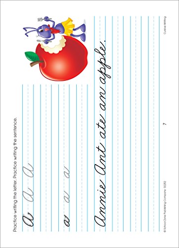 School Zone Cursive Writing Workbook: 64 Pages, 3rd Grade, 4th Grade, Practice Handwriting, Tracing, Letters, Words, Sentences, Ages 8 to 10 (I Know It! Book Series)