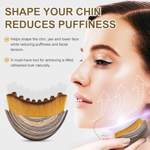 Lymphatic Face Brush,Manual Facial Cleansing Brush for Sensitive Skin, Lymphatic Drainage Brushs and Deep Pore Cleaning Soft Bristle Pore Cleaner for Nose Travel-Friendly Skin Cleansing Tool(1Pcs) - size: 1 Pcs Contour Face Brush