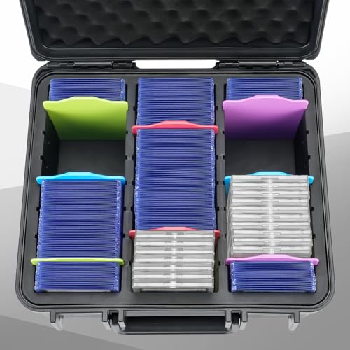 Hard Shell Toploader Storage Box for 3" x 4" 35PT Rigid Card Holder