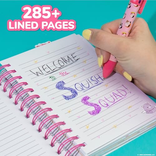 Horizon Group USA Tab Journal with 5 Dividers, Squishmallows - color: Squishmallows