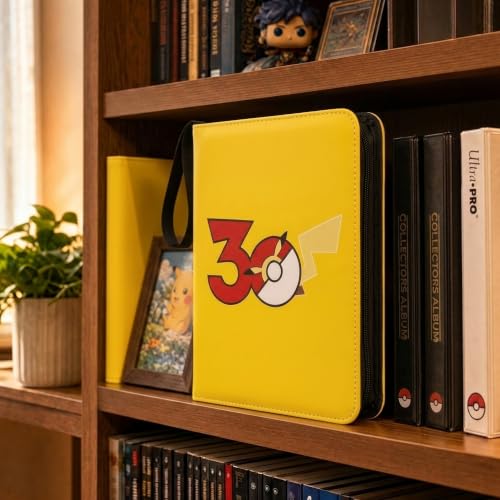 Card Binder, 9 Pocket 990 Card for Collectible Trading Card Albums - color: 990-YELLOW-1