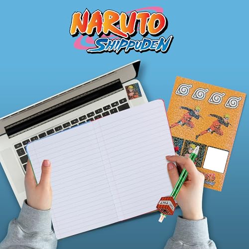 Culture Fly Naruto Kids Stationary Set for Boys, Journal Kit with Pen - color: Naruto