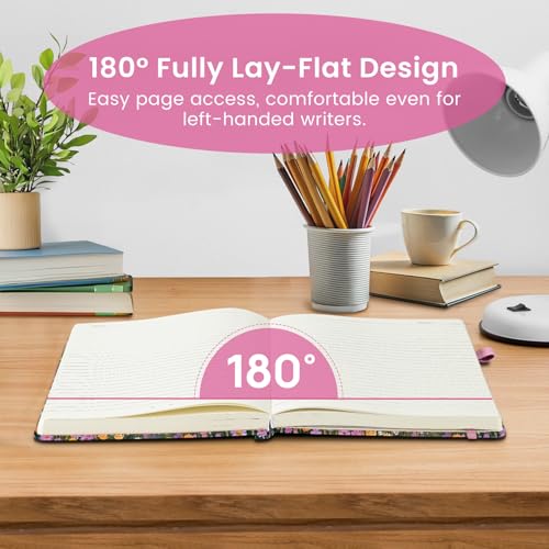 Taja Aesthetic Lined Journal for Women, Pretty Notebooks for Work & Study - color: B-Dreamscape Hills