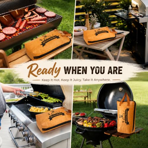 Bolycen 21 in BBQ Blanket for Resting Meat, Insulated Meat Resting Bag - size: 21in