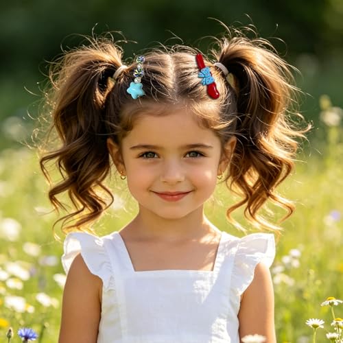 15 piece set of girls' and ladies' hair clips, sweet and fashionable hair clip set, pearl acrylic resin hair accessories, suitable as gifts for girls and ladies (Burgundy) - color: Burgundy
