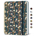 Taja Spiral Lined Journal for Women, Pretty Hardcover Journal Notebook, A5 - color: S-Magnolia