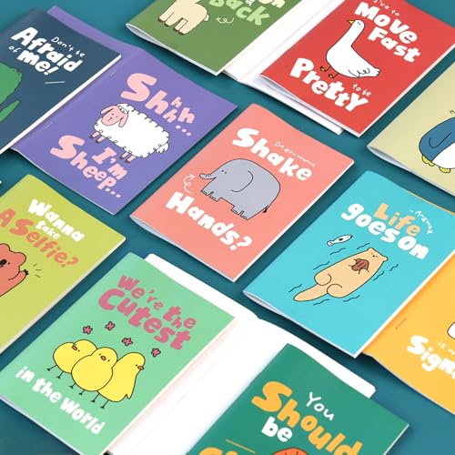 Monolike Mini Storytown Ver.2 Blank Note 6P B SET_105x148mm, 48pages - color: Storytown Ver.2 B-SET