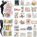 Nezyo 24 Pcs Magnetic Bookmarks Foldable Page Markers Students,Book - style: Book