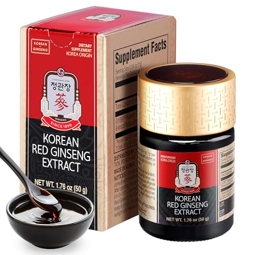 JUNG KWAN JANG Korean Red Panax Ginseng Extract Extra Strength, Energy 50g - size: 1.76 Fl Oz