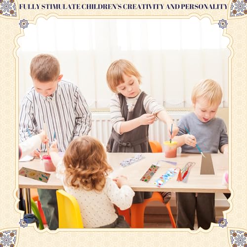 60 Sets Blank Kraft Paper Bookmarks Kit with Tassels and PVC Sleeves - color: White+brown/60pcs