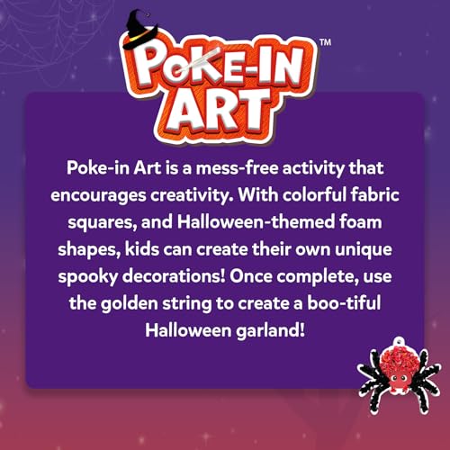 Skillmatics Poke-in Art – Halloween Decor, DIY Wood Craft Kit for Kids - style: Halloween Decor
