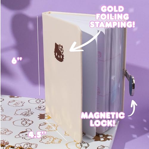 Horizon Group USA Journal Set, Cute School Supplies, Stationary Kit for Girls, Diary and Accessories, Hello Kitty Magnetic Journal - color: Hello Kitty Magnetic Journal