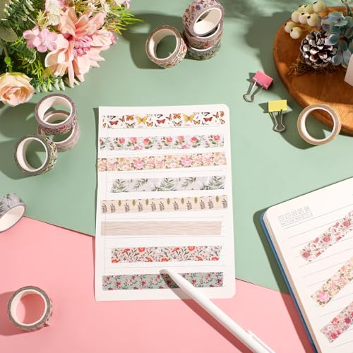 TaoBary 33 Rolls Washi Tape Set, 15mm Holiday Seasonal,Vintage Style - style: Vintage Style