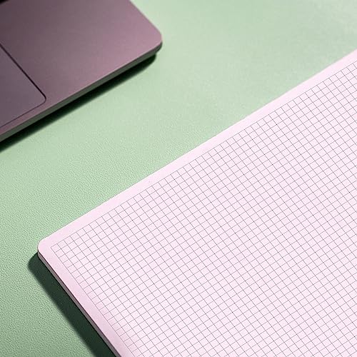Notsu Graph Notepads 8.5 x 11 inch, 2 Pack Premium Thick Paper, Letter Size - size: 8.5" x 11", style: Graph Paper