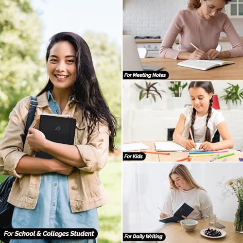 Nextnoid A5 Lined Notebook, 256 Pages, 120 GSM Paper, Brown - color: Brown, style: Lined 256 Pages