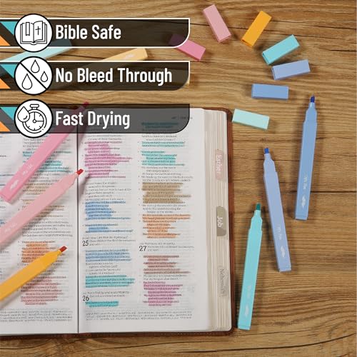 Mr. Pen- Aesthetic Highlighters No Bleed, 8 Pack, Assorted Colors | Chisel Tip, Cute Highlighters Assorted Colors for Journaling, Highlighting, Underlining, Fast Dry, Back to School Supplies - color: Fairytale shades, size: 8 Pack