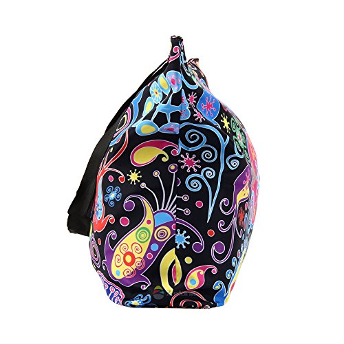 Beach Tote Bags Travel Shopping Bag With Zippered for Women - color: Sb-1914