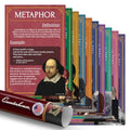Quarterhouse 10 Poster Figures of Speech Classroom Set - color: Figures of Speech