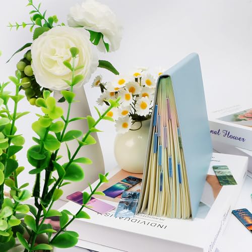 96Pack Magnetic Bookmarks for Reading,Women Men Teacher Book Lovers Gifts - style: Scenery
