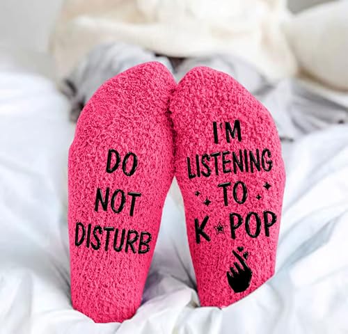 Kpop Merch - Unique Kpop Gifts for Girl, Teen - Cute Korean Socks - Christmas Gifts, Stocking Stuffers for Women - color: Music08