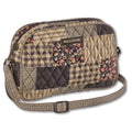 Bella Taylor Simple Crossbody, Quilted Handbag for Women - color: Twilight Garden Patch