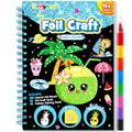 FUNNYB&G Foil Art Craft Kit for Kids, Sparkly Birthday Gift Toy for Kids - style: Summer