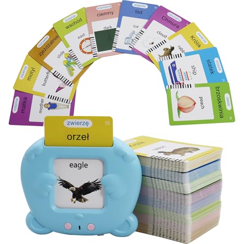 MAYAPHILOS 510 Sight Words Polish and English Talking Flash Cards - size: 510 Words Polish and English