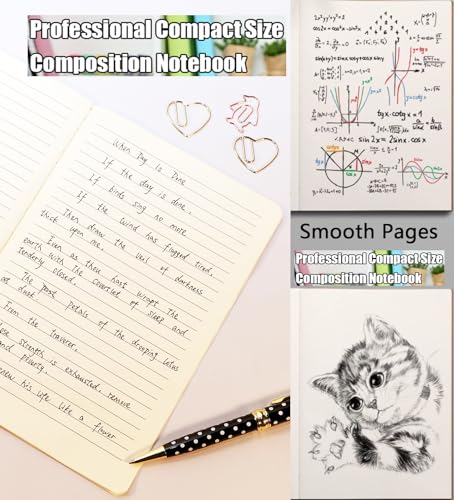32 Pack A5 ruled Notebook Journals for travelers,students and office,Writing diary Subject Notebooks, Lined thick paper,60Pages, 30 Sheets,8.3x5.5inch - style: 32pack Lines pages